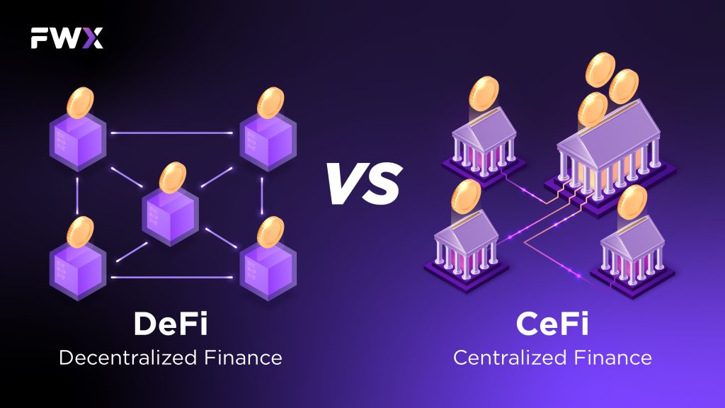 What is CeFi vs DeFi?