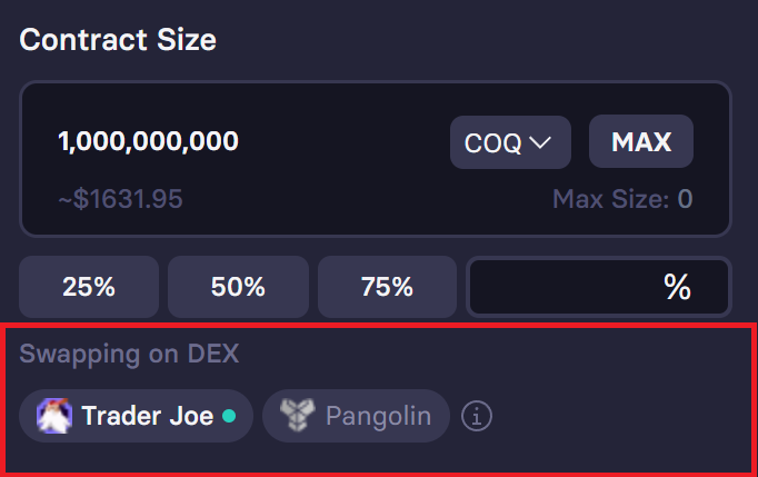 Clarifying Trading Fees