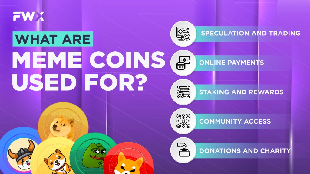 What are meme coins used for?